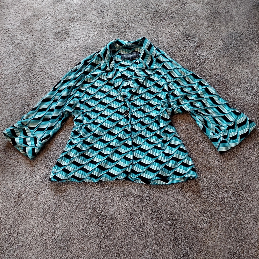 PRETTY & PROFFESIONAL 💙Jacket   NWT - Picture 3 of 6